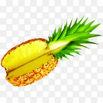 菠萝凤梨水果切面-空若网 菠萝凤梨水果切面-空若网