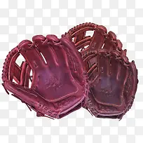 皮质棕色棒球手套-空若网 皮质棕色棒球手套-空若网