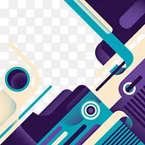 矢量紫色装订书本-空若网 矢量紫色装订书本-空若网