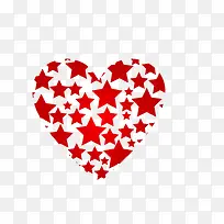 矢量创意星星爱心-空若网 矢量创意星星爱心-空若网
