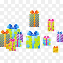 各色多彩礼物盒礼物集合-空若网 各色多彩礼物盒礼物集合-空若网