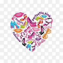 高跟鞋爱心图片素材-空若网 高跟鞋爱心图片素材-空若网