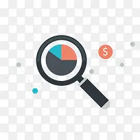 矢量扁平化放大镜-空若网 矢量扁平化放大镜-空若网