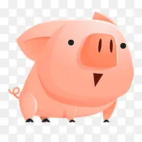 大鼻子的小猪动物设计-空若网 大鼻子的小猪动物设计-空若网