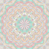 多彩花朵背景-空若网 多彩花朵背景-空若网