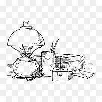 手绘桌面矢量-空若网 手绘桌面矢量-空若网