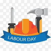 彩色扁平化安全帽元素-空若网 彩色扁平化安全帽元素-空若网