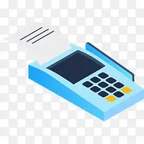 2.5D立体付款小票插画-空若网 2.5D立体付款小票插画-空若网