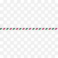 圣诞节彩色彩条装饰元素-空若网 圣诞节彩色彩条装饰元素-空若网