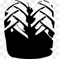 车印矢量轮胎印-空若网 车印矢量轮胎印-空若网