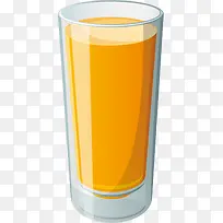 矢量创意设计一杯鲜橙汁图标-空若网 矢量创意设计一杯鲜橙汁图标-空若网