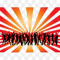 欢呼的人免抠-空若网 欢呼的人免抠-空若网