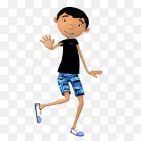 卡通舞蹈动画男孩-3D反派-空若网 卡通舞蹈动画男孩-3D反派-空若网