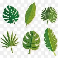 花样树叶矢量图-空若网 花样树叶矢量图-空若网