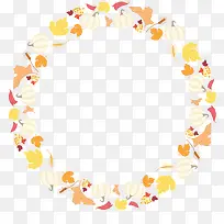 花环边框免费下载-空若网 花环边框免费下载-空若网