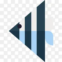 世界海洋日三角形鱼-空若网 世界海洋日三角形鱼-空若网