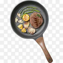 盘子上的食物牛排-空若网 盘子上的食物牛排-空若网