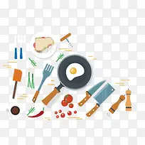 矢量厨房用品-空若网 矢量厨房用品-空若网
