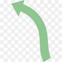 多彩创意绿色箭头矢量素材-空若网 多彩创意绿色箭头矢量素材-空若网