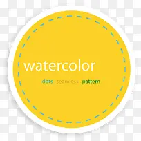 黄色圆形按钮矢量素材-空若网 黄色圆形按钮矢量素材-空若网