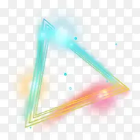 多彩闪耀渐变三角形-空若网 多彩闪耀渐变三角形-空若网