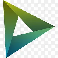 渐变时尚三角形图案-空若网 渐变时尚三角形图案-空若网