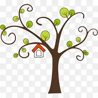 创意树木插画-空若网 创意树木插画-空若网