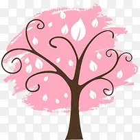 创意树木插画-空若网 创意树木插画-空若网