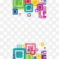 彩色方块背景-空若网 彩色方块背景-空若网