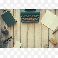 地板上的物品海报背景-空若网 地板上的物品海报背景-空若网