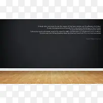 黑色壁纸地板海报背景-空若网 黑色壁纸地板海报背景-空若网