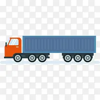 长款金属集装箱卡车-空若网 长款金属集装箱卡车-空若网