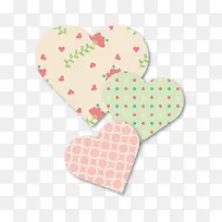 小清新多彩爱心-空若网 小清新多彩爱心-空若网