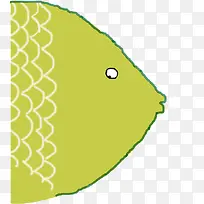 卡通手绘鱼头-空若网 卡通手绘鱼头-空若网