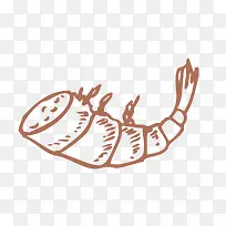 新鲜小龙虾肉设计素材-空若网 新鲜小龙虾肉设计素材-空若网