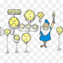 各种摄影灯光矢量-空若网 各种摄影灯光矢量-空若网