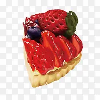 矢量草莓蛋糕-空若网 矢量草莓蛋糕-空若网