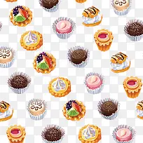 矢量点心甜品-空若网 矢量点心甜品-空若网