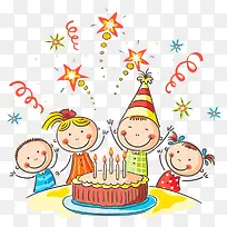 庆祝生日插图-空若网 庆祝生日插图-空若网