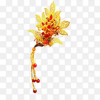 镂空花纹宝石发簪-空若网 镂空花纹宝石发簪-空若网