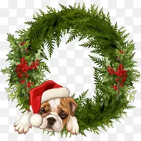 绿色圣诞节花环-空若网 绿色圣诞节花环-空若网