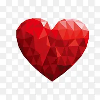 红色创意心形-空若网 红色创意心形-空若网