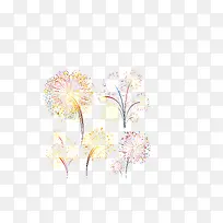 春节喜庆烟花png素材-空若网 春节喜庆烟花png素材-空若网
