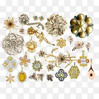 花型耳钉-空若网 花型耳钉-空若网