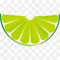 青柠檬片矢量素材图-空若网 青柠檬片矢量素材图-空若网