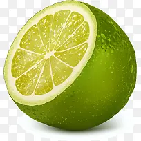 切开的青柠檬素材图-空若网 切开的青柠檬素材图-空若网