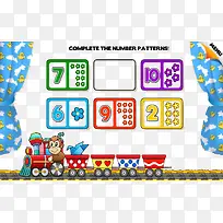 卡通数字-空若网 卡通数字-空若网