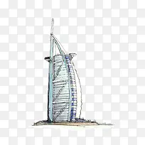 精美手绘名胜古迹建筑-空若网 精美手绘名胜古迹建筑-空若网