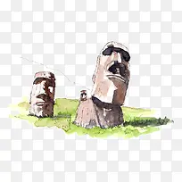 精美手绘名胜古迹建筑-空若网 精美手绘名胜古迹建筑-空若网