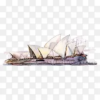 精美手绘名胜古迹建筑-空若网 精美手绘名胜古迹建筑-空若网